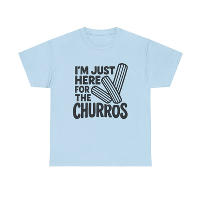 Churro Lover Tee, Disney Foodie Shirt, Theme Park Snack T-Shirt, Magical Day Outfit, Unisex Cotton Top