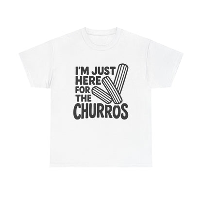 Churro Lover Tee, Disney Foodie Shirt, Theme Park Snack T-Shirt, Magical Day Outfit, Unisex Cotton Top