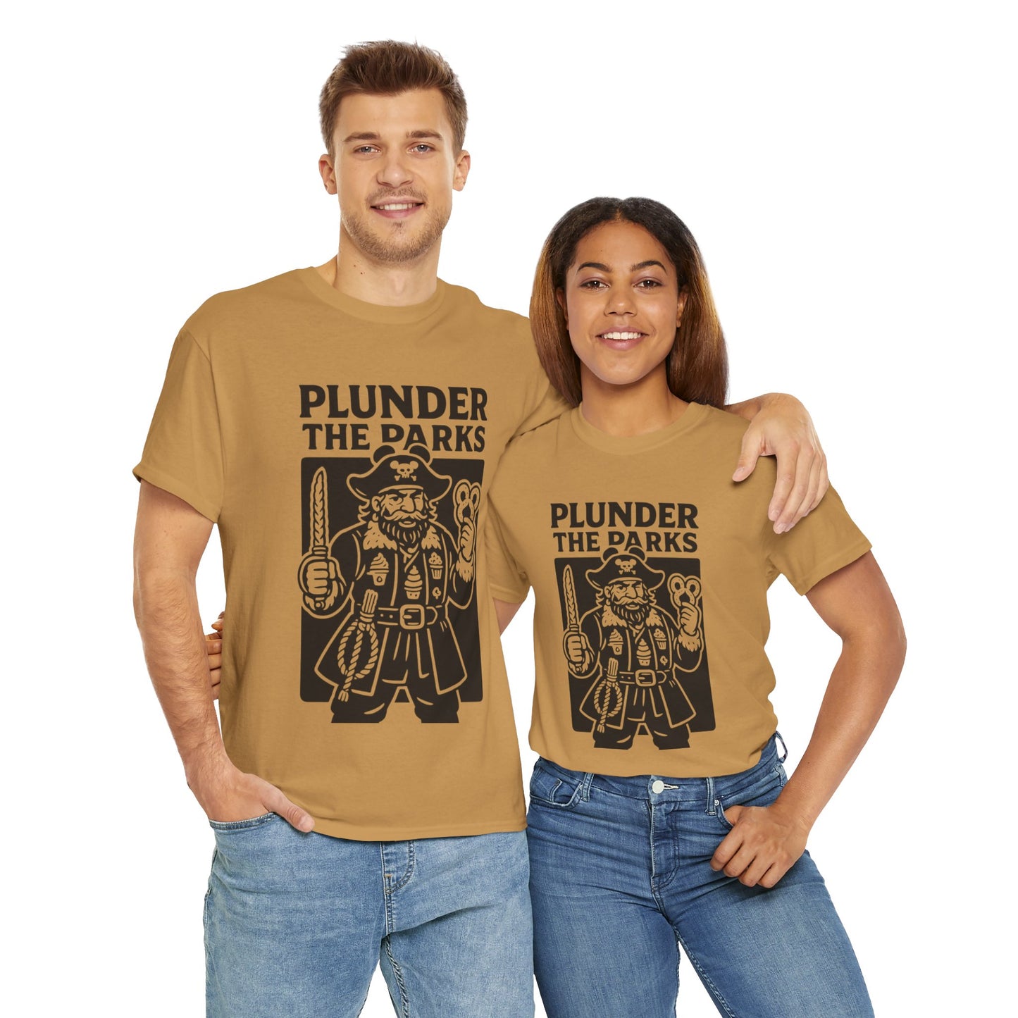 Pirate Life Theme Park Tee, Adventure Inspired T-Shirt, Unisex Heavy Cotton Tee for Disney Fans