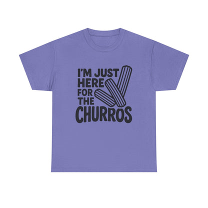 Churro Lover Tee, Disney Foodie Shirt, Theme Park Snack T-Shirt, Magical Day Outfit, Unisex Cotton Top
