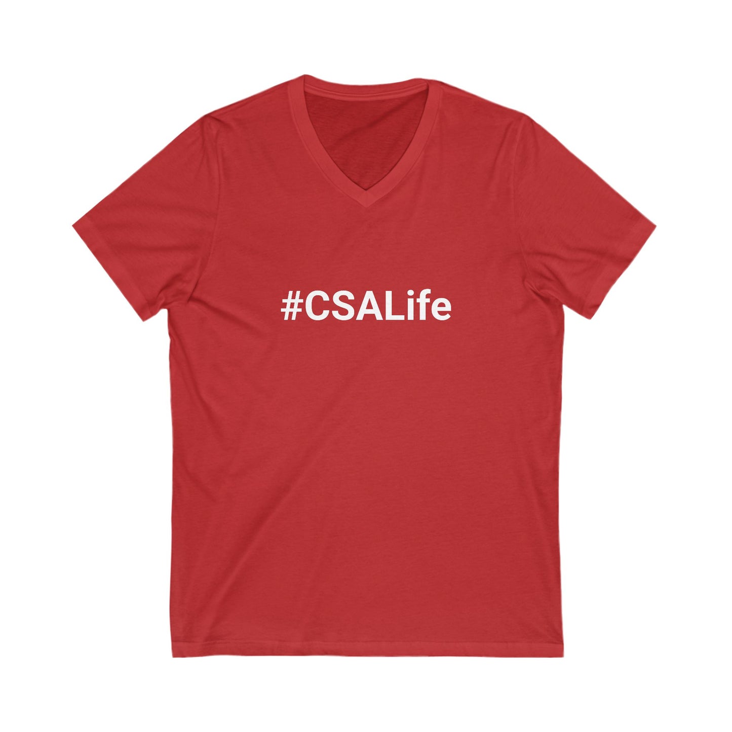 CSA Life V Neck T-shirt, Unisex Garment-Dyed V-Neck Tee, Cloud Solution Architect Tee, Proud CSA Shirt, #CSALife Tee, CSA T-shirt