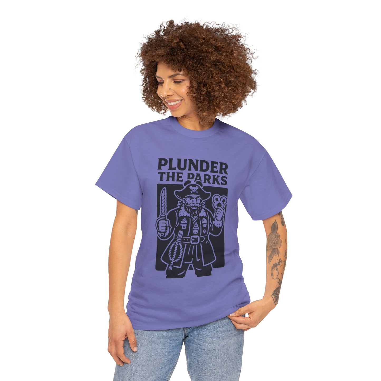 Pirate Life Theme Park Tee, Adventure Inspired T-Shirt, Unisex Heavy Cotton Tee for Disney Fans