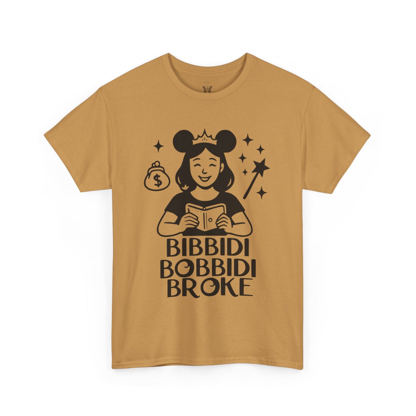 Bibbidi Bobbidi Broke Tee, Disney Park Life Shirt, Magical Humor Unisex Top, Park Lovers Gift, Comfort Fit Cotton Tshirt, Funny Disney Tee