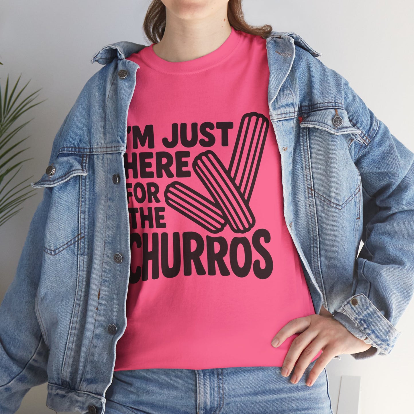Churro Lover Tee, Disney Foodie Shirt, Theme Park Snack T-Shirt, Magical Day Outfit, Unisex Cotton Top