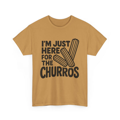 Churro Lover Tee, Disney Foodie Shirt, Theme Park Snack T-Shirt, Magical Day Outfit, Unisex Cotton Top