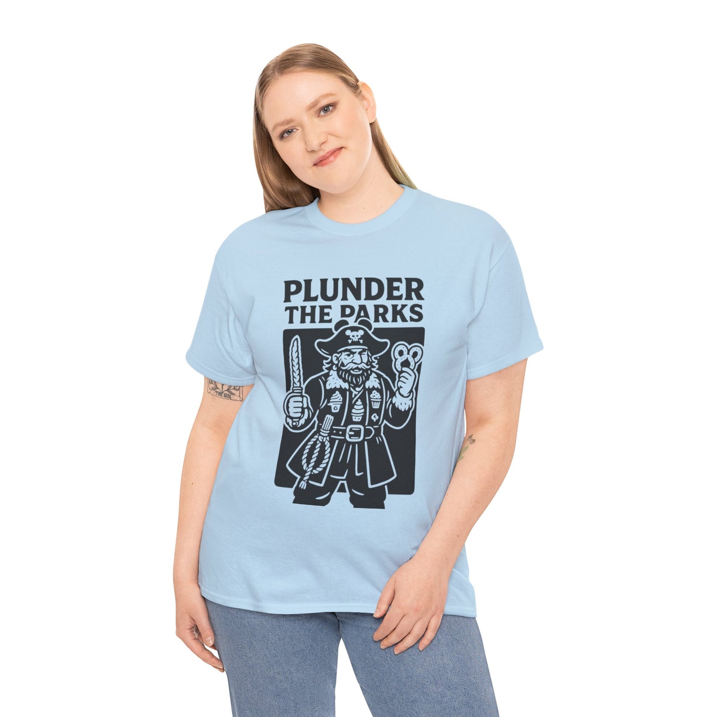 Pirate Life Theme Park Tee, Adventure Inspired T-Shirt, Unisex Heavy Cotton Tee for Disney Fans