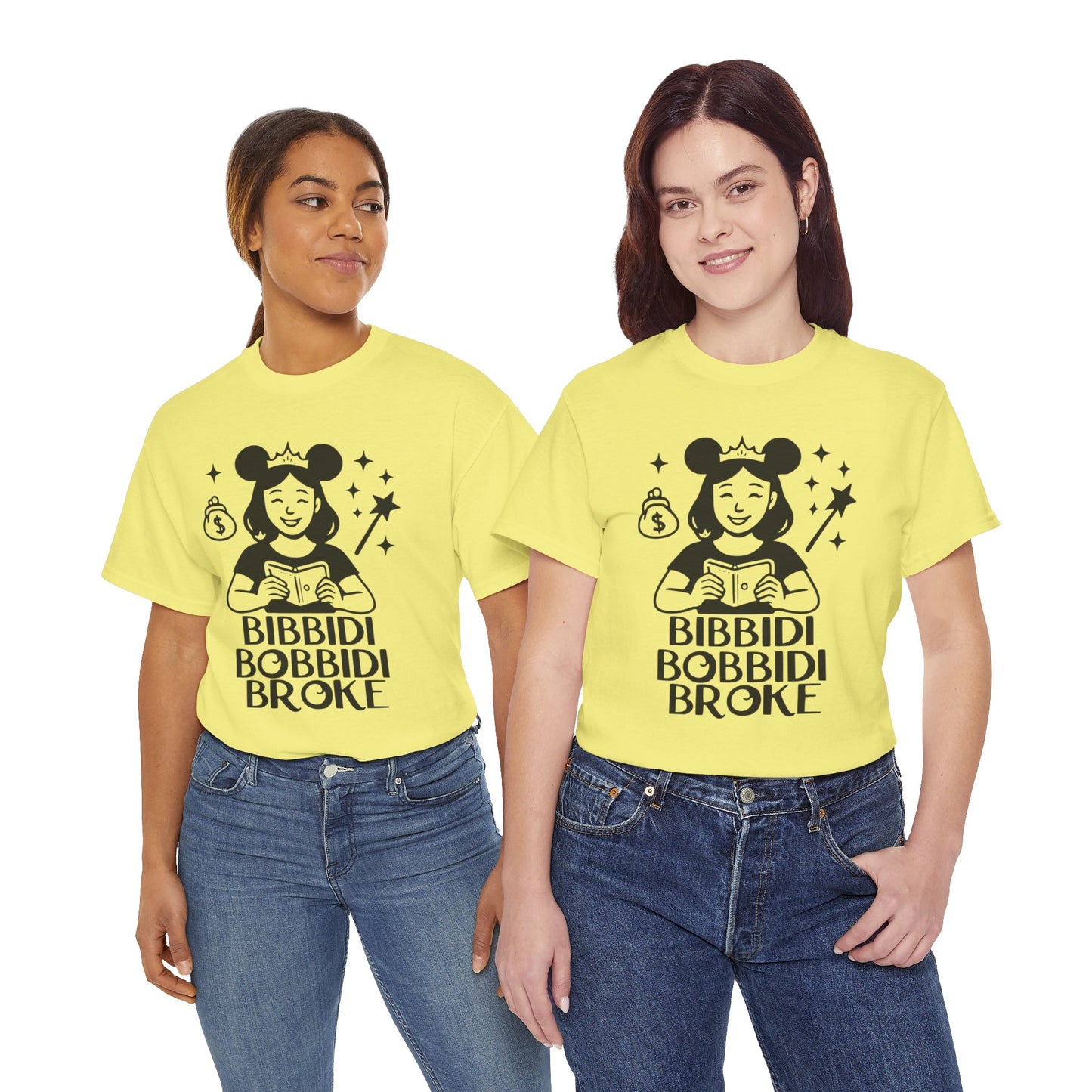 Bibbidi Bobbidi Broke Tee, Disney Park Life Shirt, Magical Humor Unisex Top, Park Lovers Gift, Comfort Fit Cotton Tshirt, Funny Disney Tee