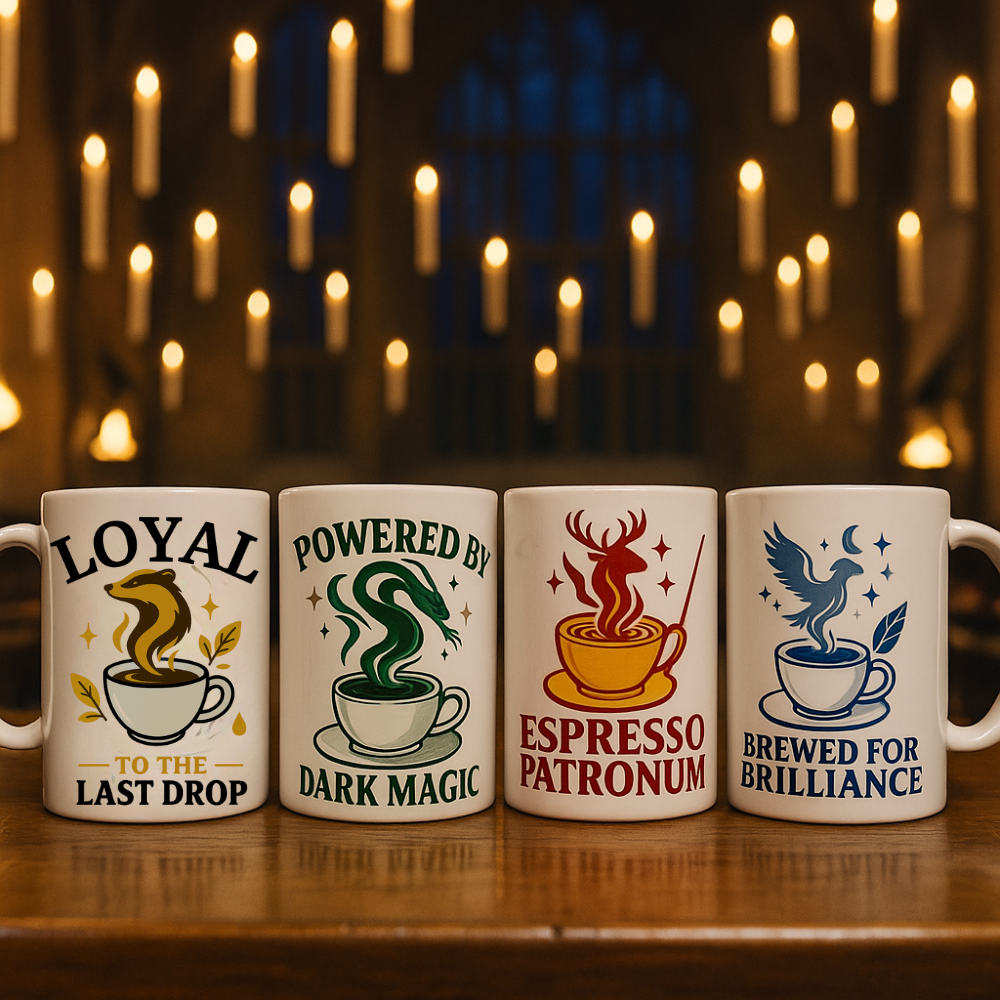Wizarding House Coffee Mugs – Magical Morning Collection