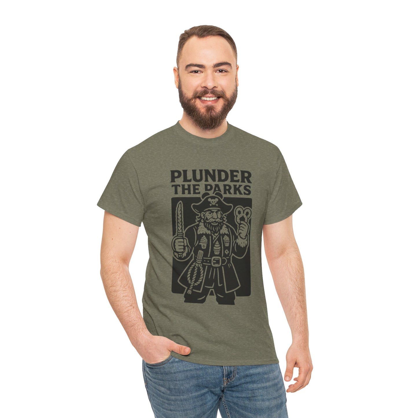 Pirate Life Theme Park Tee, Adventure Inspired T-Shirt, Unisex Heavy Cotton Tee for Disney Fans