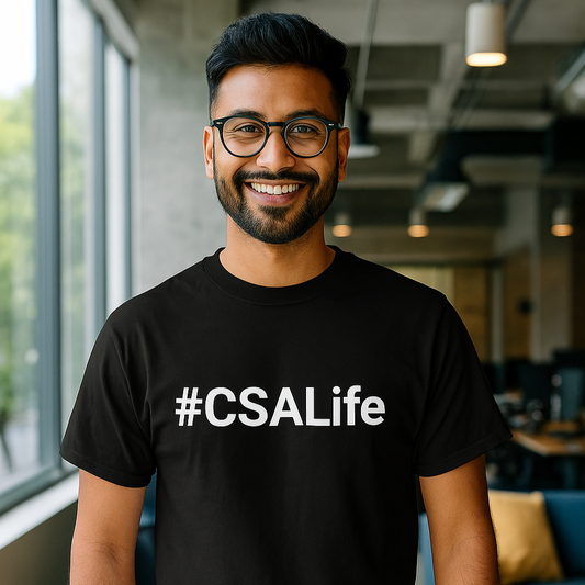 Cloud Solution Architect Life T-shirt, #CSALife Tee, Proud CSA Shirt, Unisex Garment-Dyed Tee, Cloud Architect Gift, CSA T-shirt