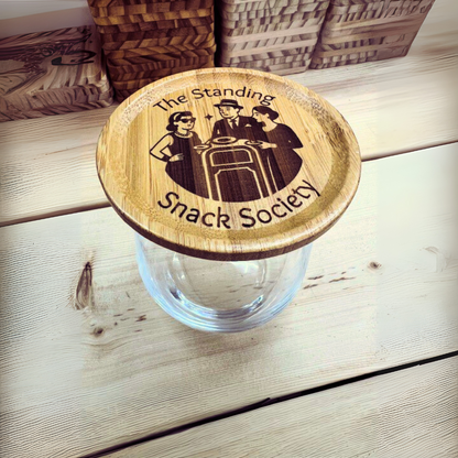 Festival Snack Wine Glass Toppers — The Trashcan Dining Upgrade